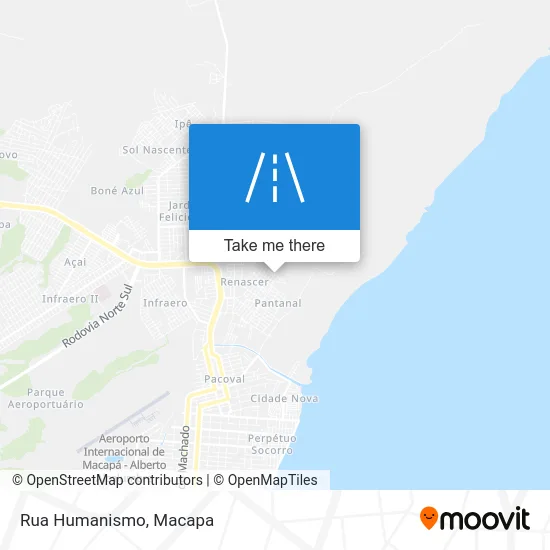 Rua Humanismo map