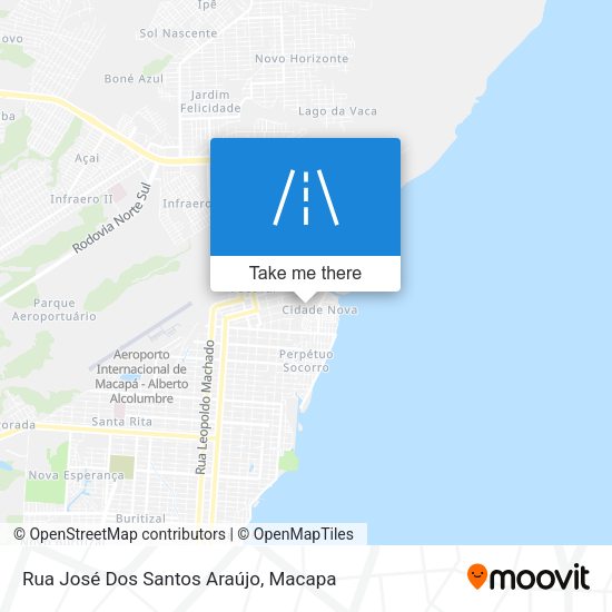 Rua José Dos Santos Araújo map