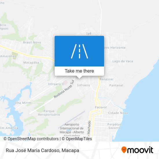 Rua José Maria Cardoso map