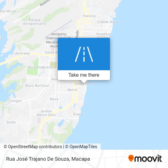 Rua José Trajano De Souza map