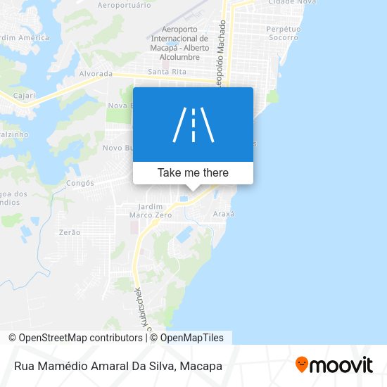 Rua Mamédio Amaral Da Silva map