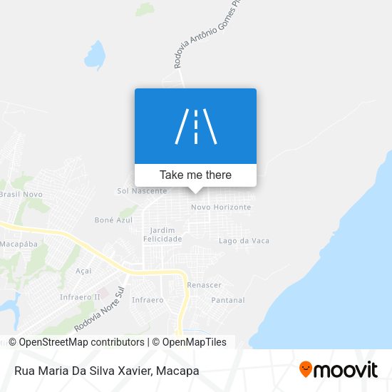 Rua Maria Da Silva Xavier map
