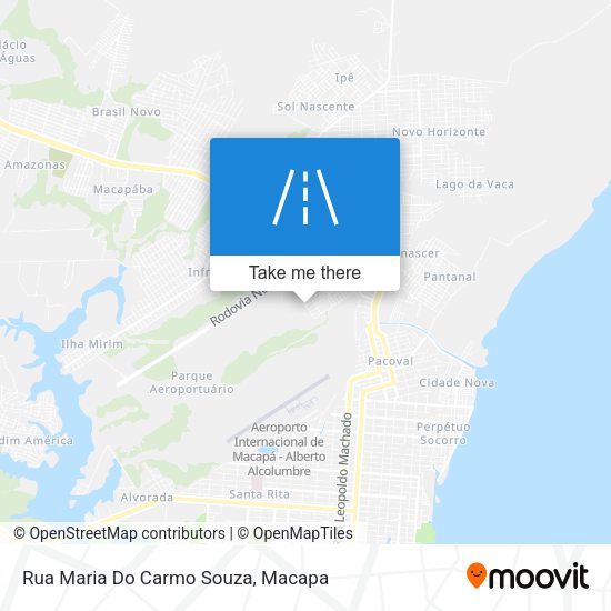 Rua Maria Do Carmo Souza map