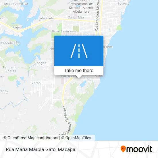 Rua Maria Marola Gato map