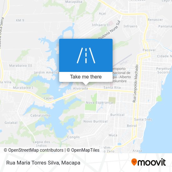 Rua Maria Torres Silva map