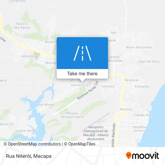 Rua Niterói map