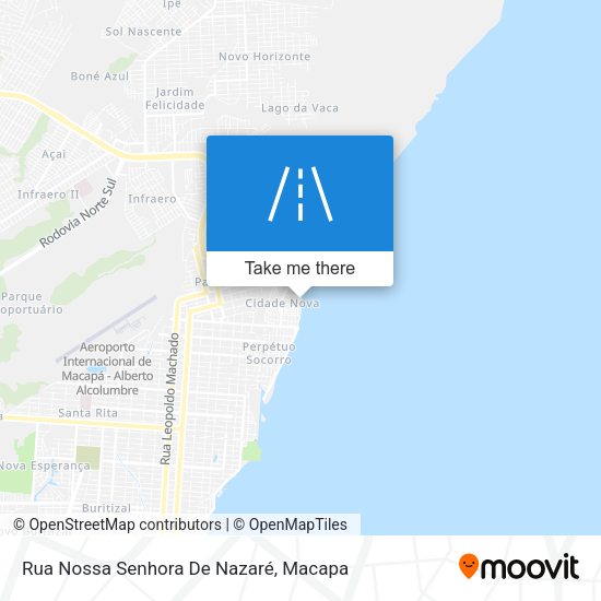 Mapa Rua Nossa Senhora De Nazaré