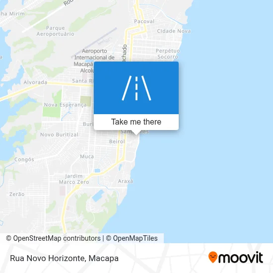 Rua Novo Horizonte map