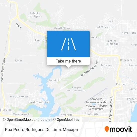 Rua Pedro Rodrigues De Lima map