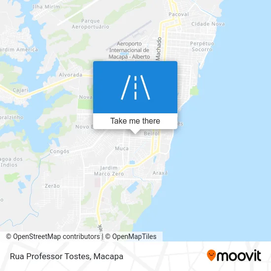 Rua Professor Tostes map