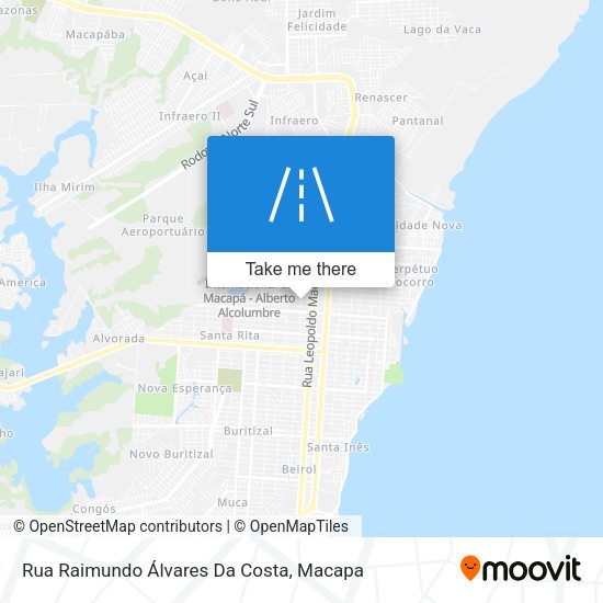 Rua Raimundo Álvares Da Costa map