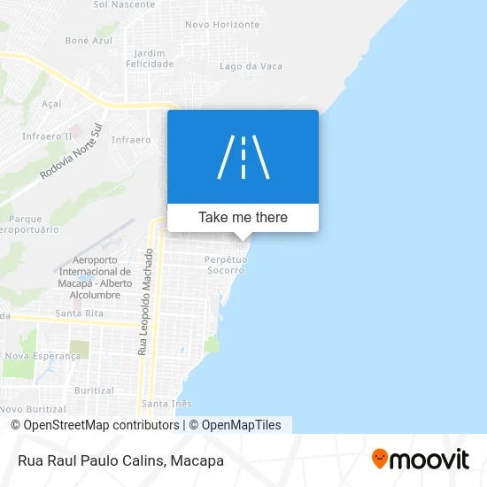 Rua Raul Paulo Calins map
