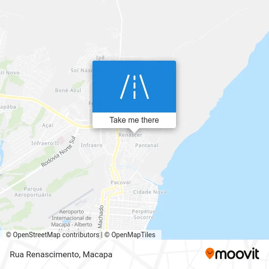 Rua Renascimento map