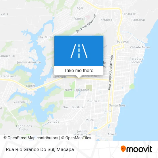 Rua Rio Grande Do Sul map