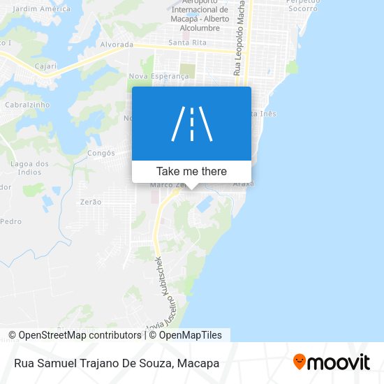Rua Samuel Trajano De Souza map