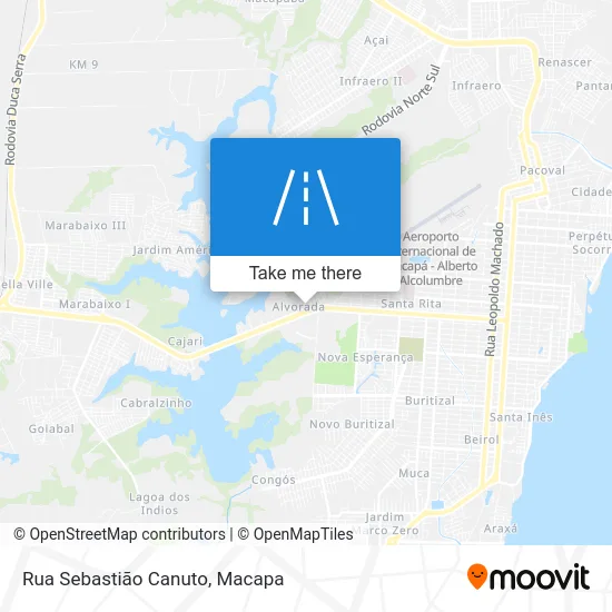 Rua Sebastião Canuto map