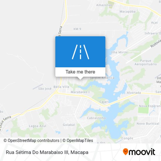 Rua Sétima Do Marabaixo III map