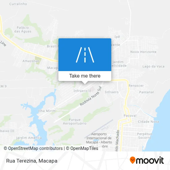 Rua Terezina map