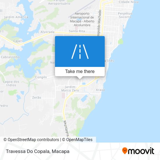 Mapa Travessa Do Copala