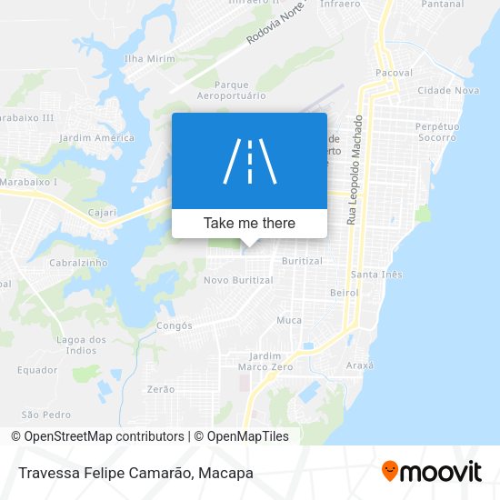Travessa Felipe Camarão map