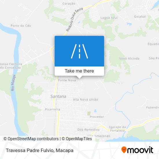 Travessa Padre Fulvio map