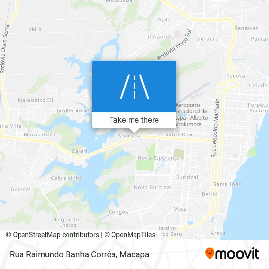 Rua Raimundo Banha Corrêa map