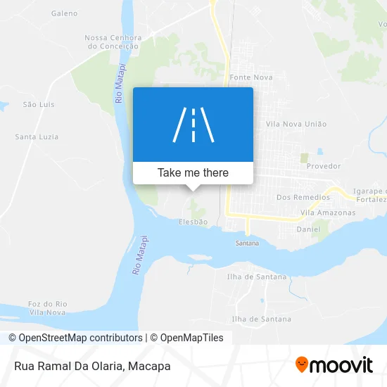 Rua Ramal Da Olaria map