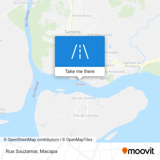 Rua Souzamar map