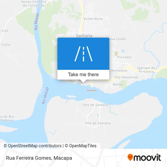 Rua Ferreira Gomes map