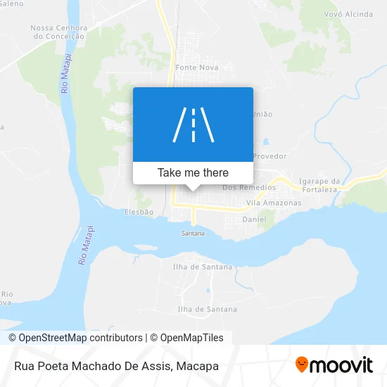 Rua Poeta Machado De Assis map