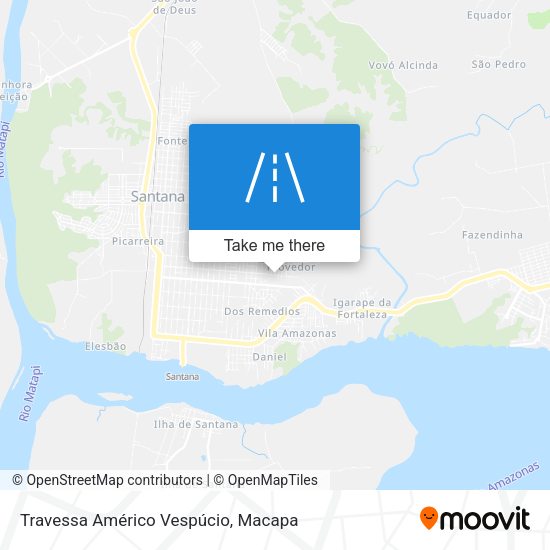 Travessa Américo Vespúcio map