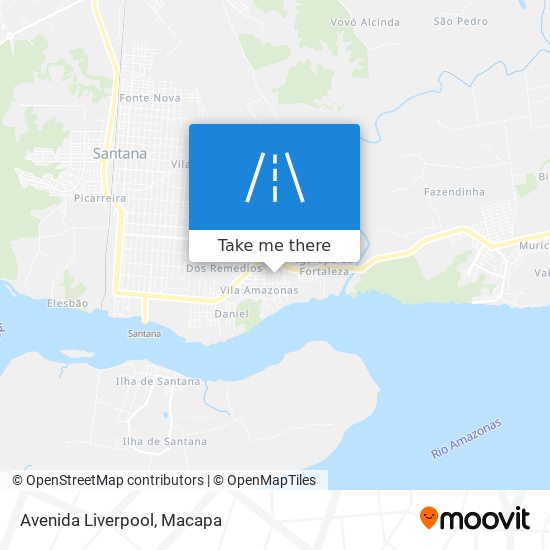 Mapa Avenida Liverpool