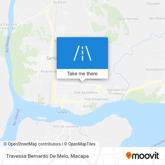 Travessa Bernardo De Melo map