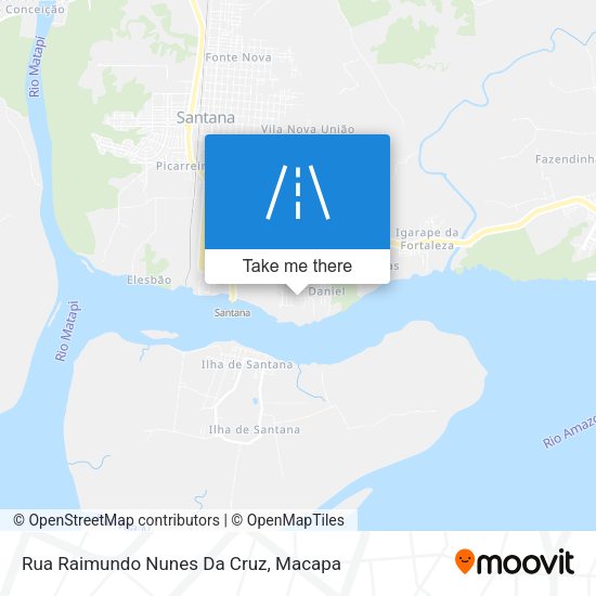 Mapa Rua Raimundo Nunes Da Cruz