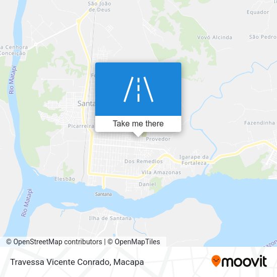 Travessa Vicente Conrado map