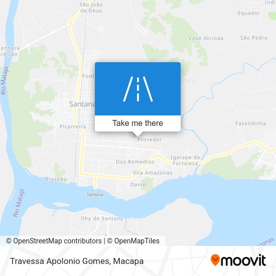 Travessa Apolonio Gomes map