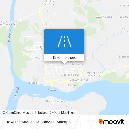 Mapa Travessa Miguel De Bulhoes