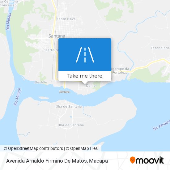 Mapa Avenida Arnaldo Firmino De Matos