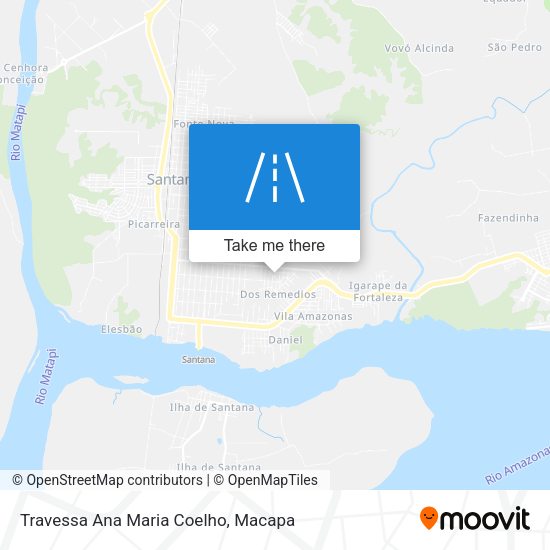 Travessa Ana Maria Coelho map