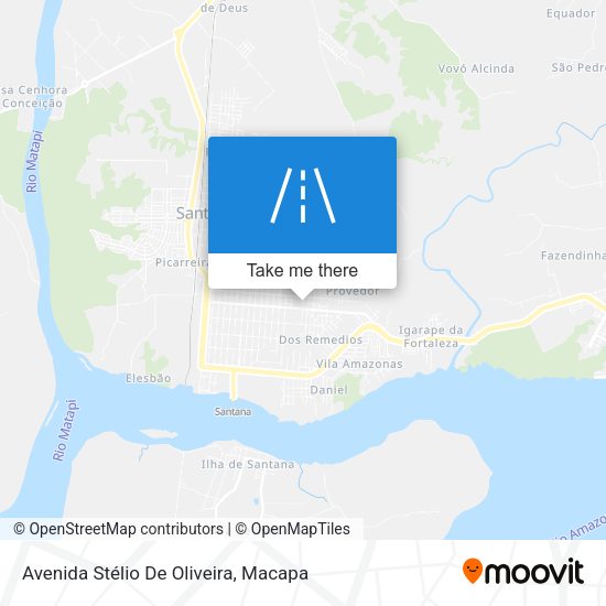 Avenida Stélio De Oliveira map