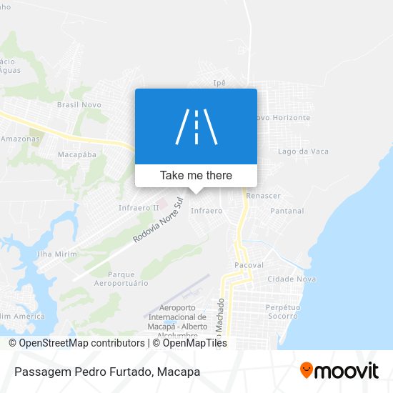 Passagem Pedro Furtado map