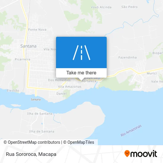 Rua Sororoca map