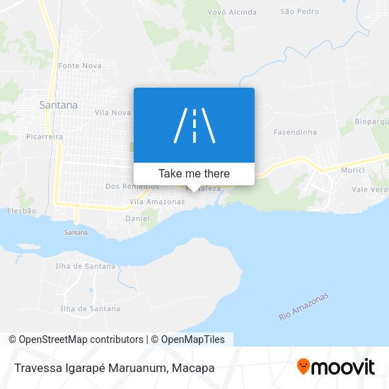 Travessa Igarapé Maruanum map