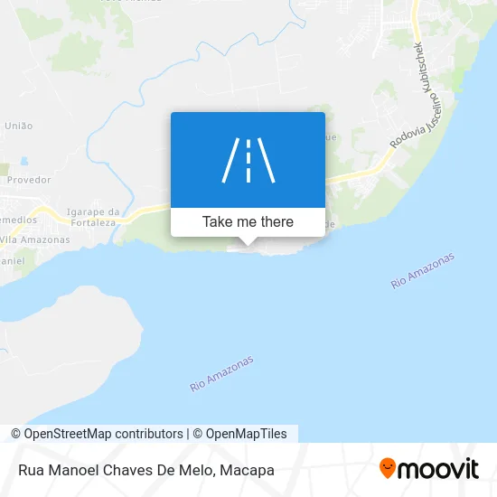 Rua Manoel Chaves De Melo map