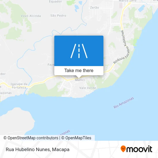 Rua Hubelino Nunes map