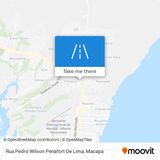 Mapa Rua Pedro Wilson Penafort De Lima