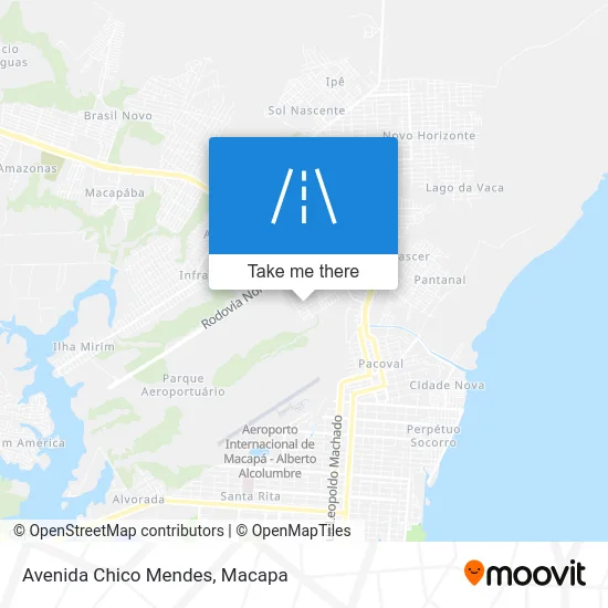 Avenida Chico Mendes map