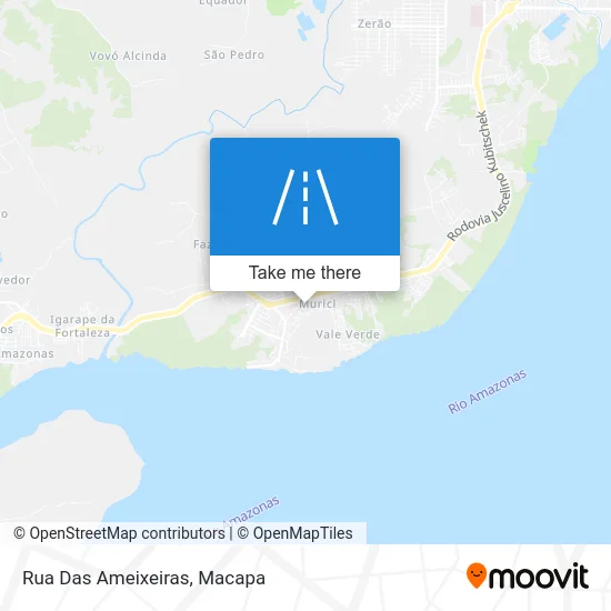 Rua Das Ameixeiras map