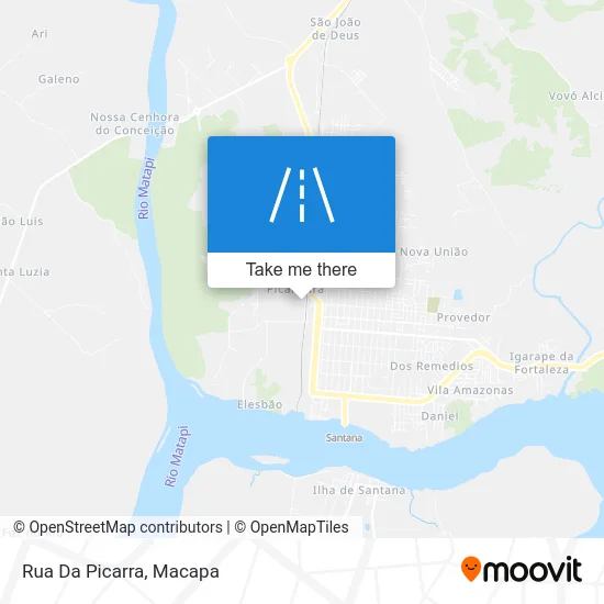 Rua Da Picarra map