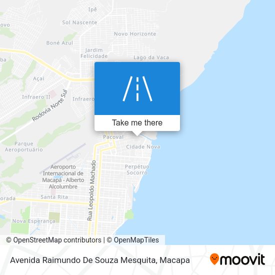 Avenida Raimundo De Souza Mesquita map